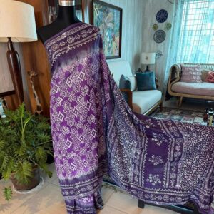 Rayon silk saree