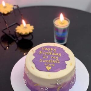 Chocolate Cake with Mixed Topping