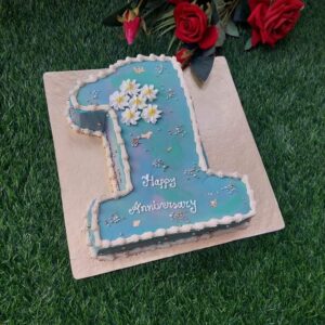 Number Chocolate Cake