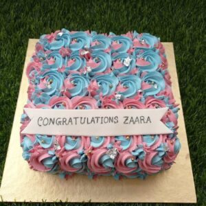 Floral Chocolate Cake