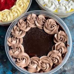 Tub Cake with Chocolate Mousse Cream